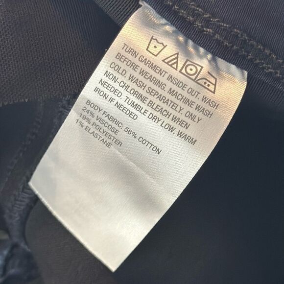 Iman Global Chic Womens Plus 360 Slim Boot Cut Dark Blue Denim Streetwear Jeans - Picture 11 of 16